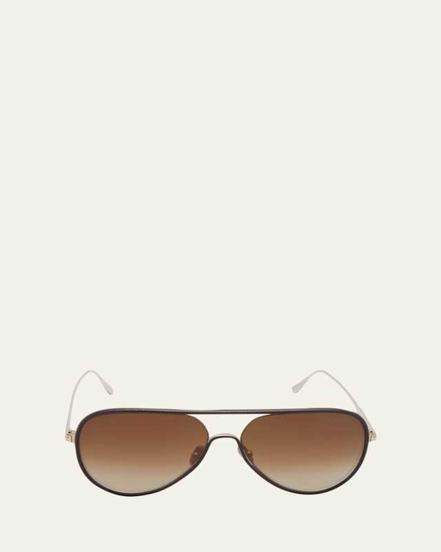 Jessie Metal Aviator Sunglasses